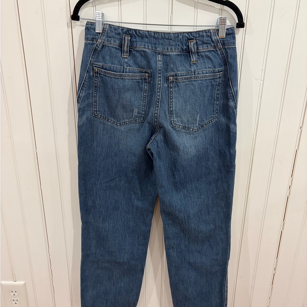 Anthropologie Pilcro The Wanderer mid-rise relaxed distressed utility jeans - Picture 12 of 12